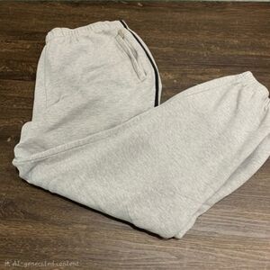 Kangol Mens Grey Sweatpants Joggers Size XXXL